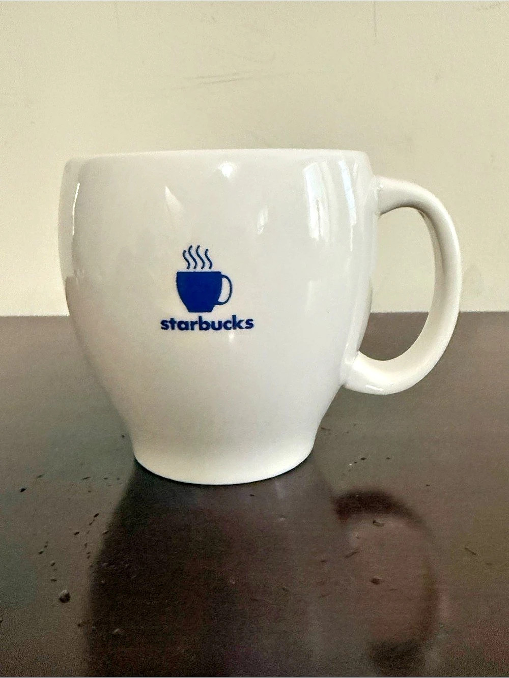 Starbucks Barista Blue Cup Logo Mug White